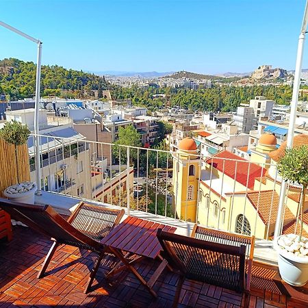 Penthouse With Acropolis View Apartamento Atenas Exterior foto