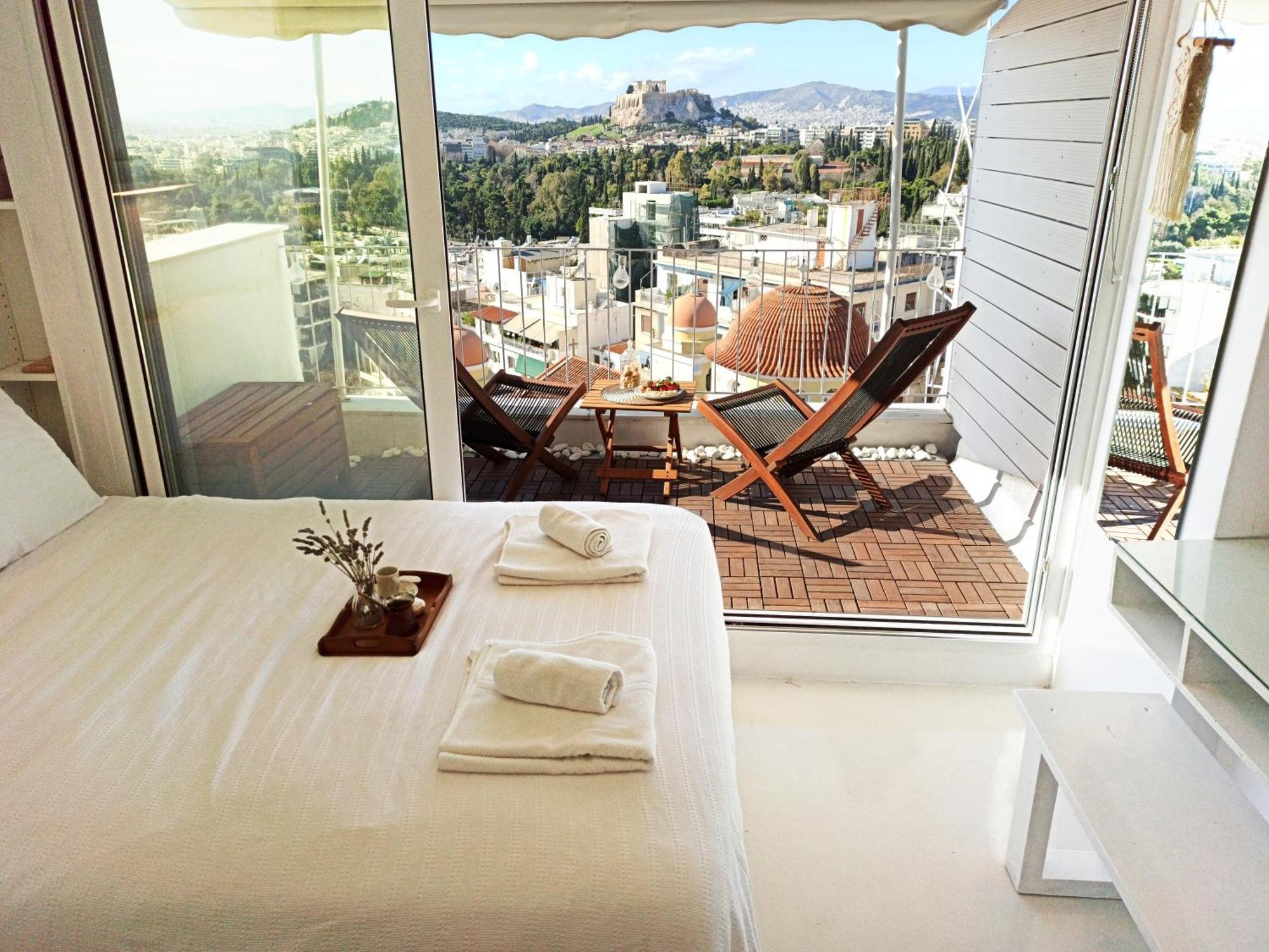 Penthouse With Acropolis View Apartamento Atenas Exterior foto